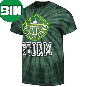 Seattle Storm Stitches Unisex Tie-dye Logo WNBA All Over Print Shirt