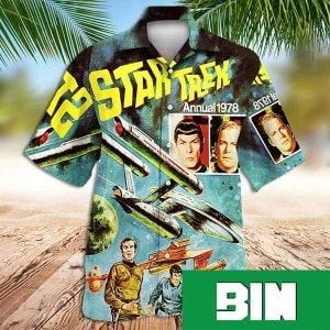 Star Trek Hawaiian Shirt Star Trek Comics 105 Summer 2023 Hawaiian Shirt