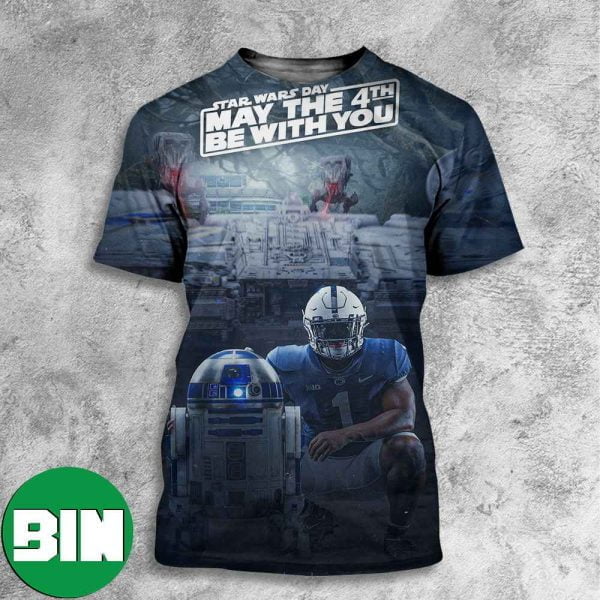 Star Wars Day In A Galaxy Far Far Away May The 4th Be With You Penn State Football NCAA All Over Print Shirt