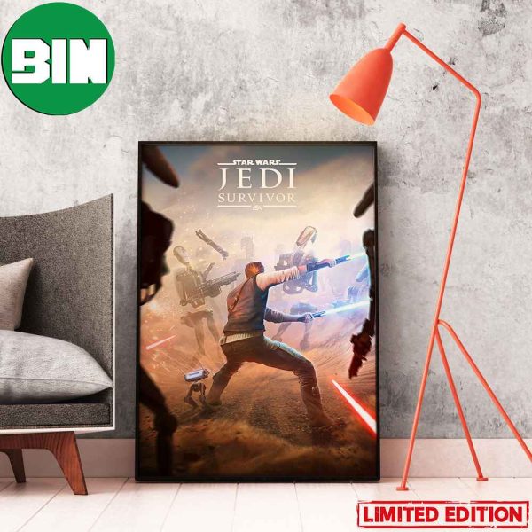 Star Wars Jedi Survivor EA Star Wars Home Decor Poster-Canvas