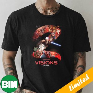 Star Wars Visions Volume 2 Star Wars Celebrations 2023 Fan Gifts T-Shirt