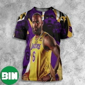 The Chosen One The King LeBron James Los Angeles Lakers NBA Playoffs All Over Print Shirt