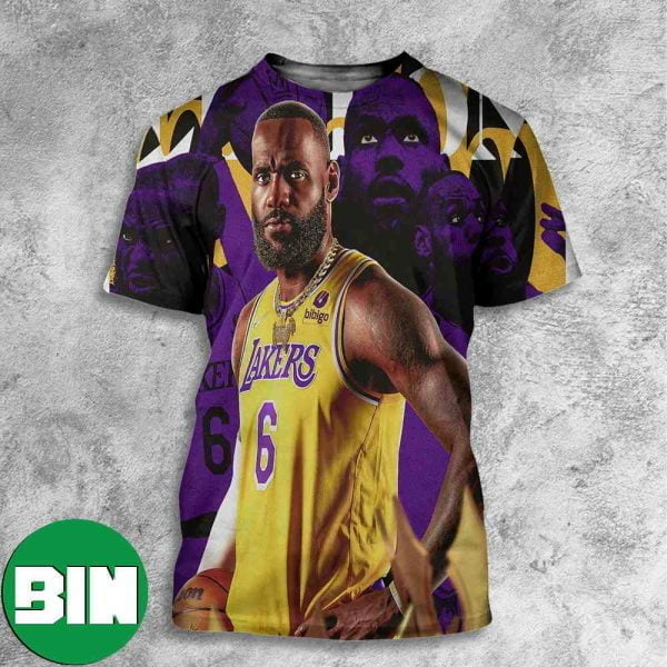 The Chosen One The King LeBron James Los Angeles Lakers NBA Playoffs All Over Print Shirt