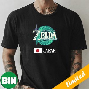 The Legend Of Zelda Tears Of The Kingdom Logo Japan Fan Gifts T-Shirt