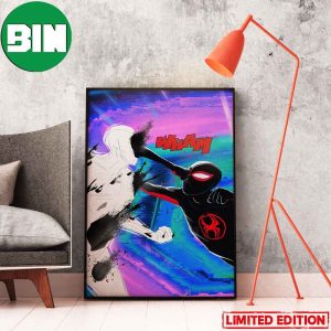 The Spot vs Miles Morales SpiderMan Across The SpiderVerse New Movie Home Decor Poster-Canvas
