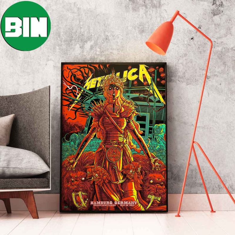 Metallica Hamburg 2023 Poster