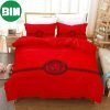 Versace Mix Red Luxury Color Bedding Set