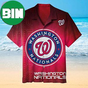 Washington Nationals Summer Hawaiian Shirt