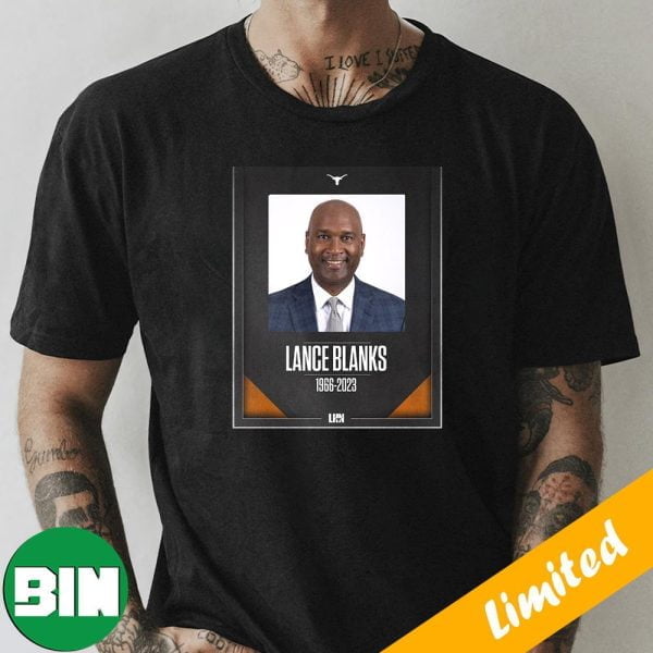 We Mourn The Death Of Our Friend And Colleague Lance Blanks RIP 1966-2023 Unique T-Shirt