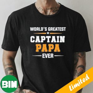 World’s Greatest Captain Papa Ever T-Shirt