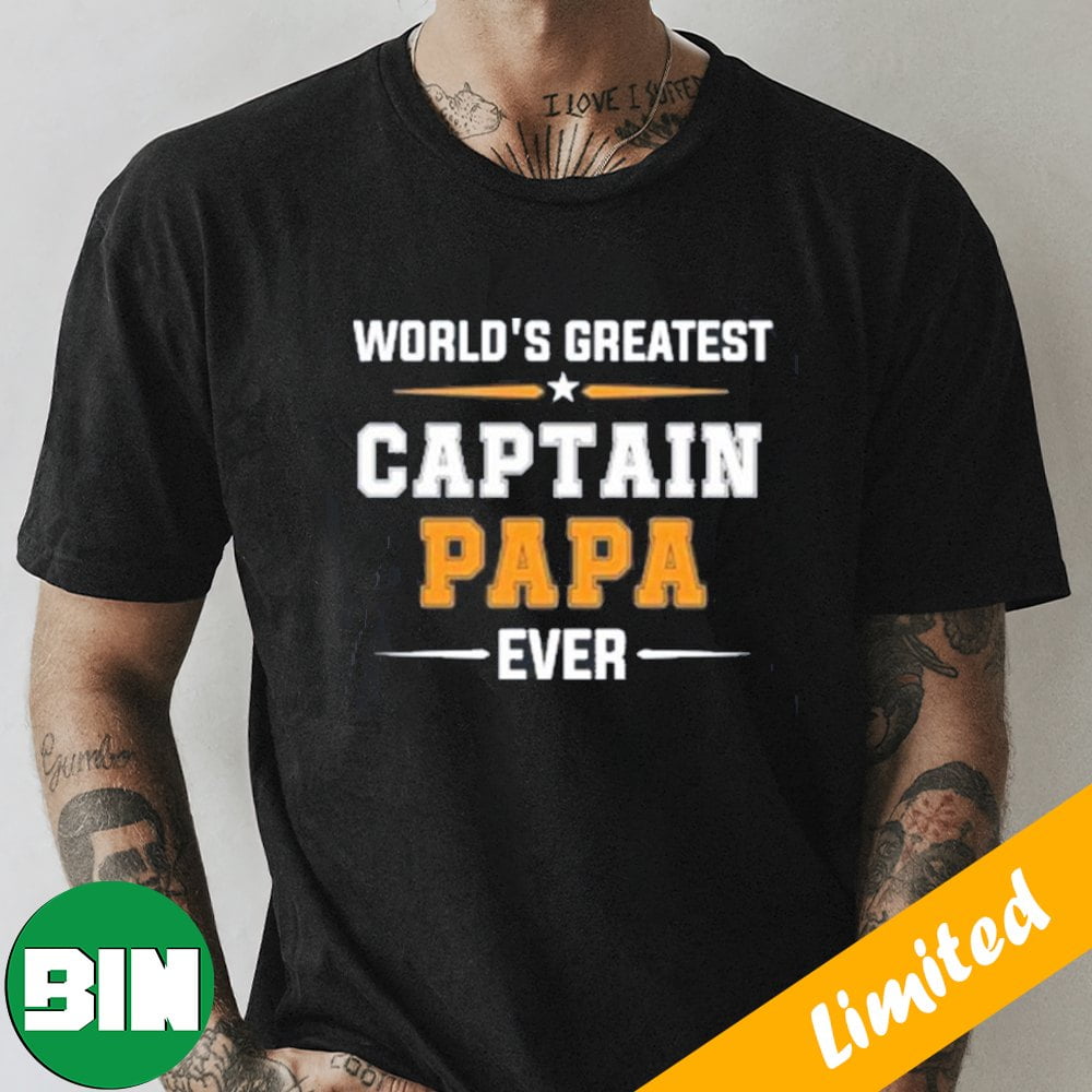 T shirt captain discount papa