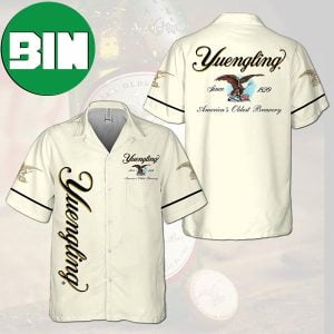 Yuengling America Oldest Brewery Summer Hawaiian Shirt