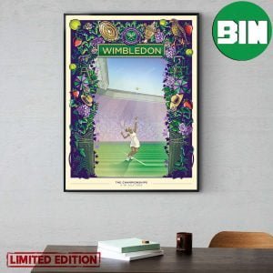 2023 Wimbledon Always Like Never Eric Van Den Boom The Champions Home Decor Poster Canvas