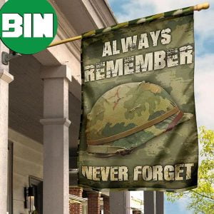 Always Remember Never Forget Flag Proud Military Flag September 11 Memorial Decoration 2 Sides Garden House Flag