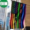 Be Kind Inside American Flag Support LGBTQ Flag Gifts For Gay Best Friend Outdoor Decor 2 Sides Garden House Flag