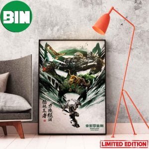 Autobot Beasts Team Transfromers Rise Of The Beasts China Style Home Decor Poster-Canvas