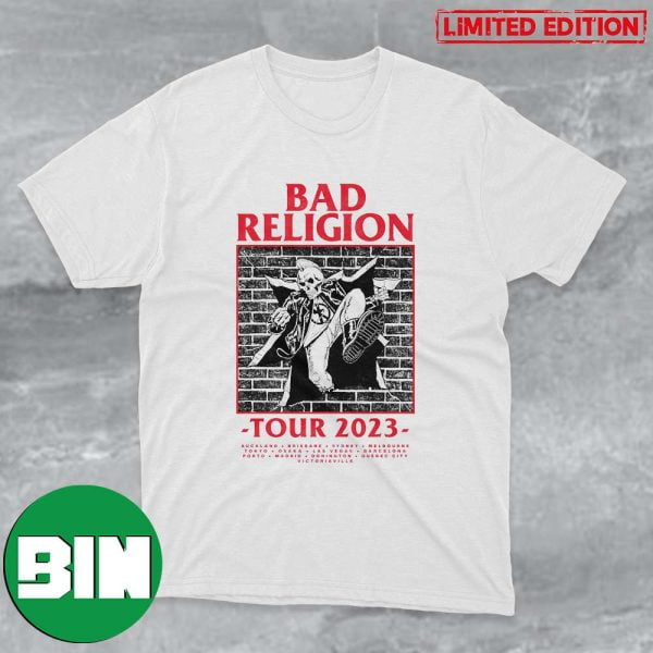 Bad Religion Tour 2023 Fan Gifts T-Shirt