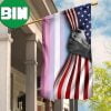 Bigender Inside American Flag Pride Lgbt Flag Outdoor Decor 2 Sides Garden House Flag