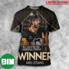 Vezina Trophy Winner Linus Ullmark NHL Awards 2023 3D T-Shirt