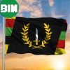 Black American Heritage Flag And African American Flag Honor Black People Liberation 2 Sides Garden House Flag