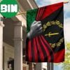 Black American Heritage Flag And African American Flag Honor Black People Liberation 2 Sides Garden House Flag