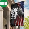 Black Lives Matter Flag Blm Flag American African Juneteenth Day Outdoor Flag 2 Sides Garden House Flag