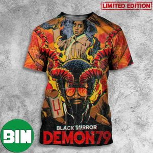 Black Mirror Demon 79 Netflix Movie 2023 3D T-Shirt