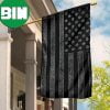 Blacked Out American Flag Black Flag All Black American Flag Us Old Retro 2 Sides Garden House Flag