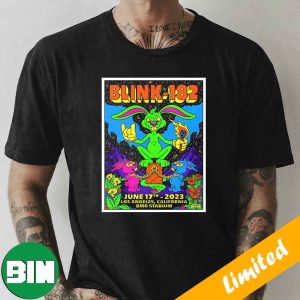Blink-182 June 17th 2023 Los Angeles California BMO Stadium Fan Gifts T-Shirt