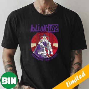 Blink-182 Sacramento Event Tee June 23 2023 x Sacramento Kings T-Shirt