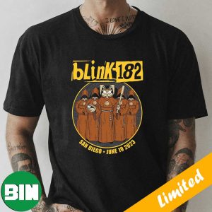 Blink-182 San Diego June 19 2023 Event Merch Fan Gifts T-Shirt
