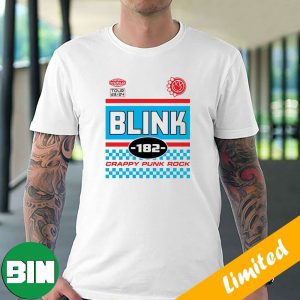 Blink-182 World Tour 2023 2024 Crappy Punk Rock BMXer Tee Fan Gifts T-Shirt
