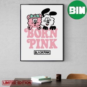 Born Pink BLACKPINK x Verdy Home Decor Poster Canvas