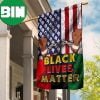 BLM Black Lives Matter Because All Lives Matter Flag For Indoor Outdoor House Decorative 2 Sides Garden House Flag