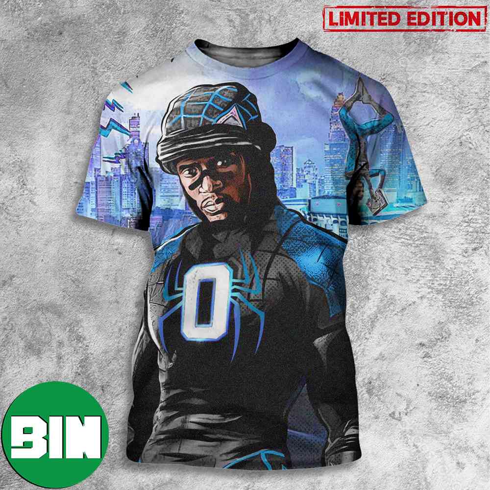 Carolina Panthers NFL All Over Print 3D T-Shirt