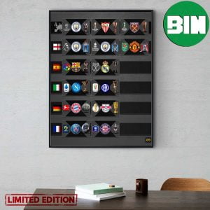 Champions In Europe Wall Decor Poster-Canvas
