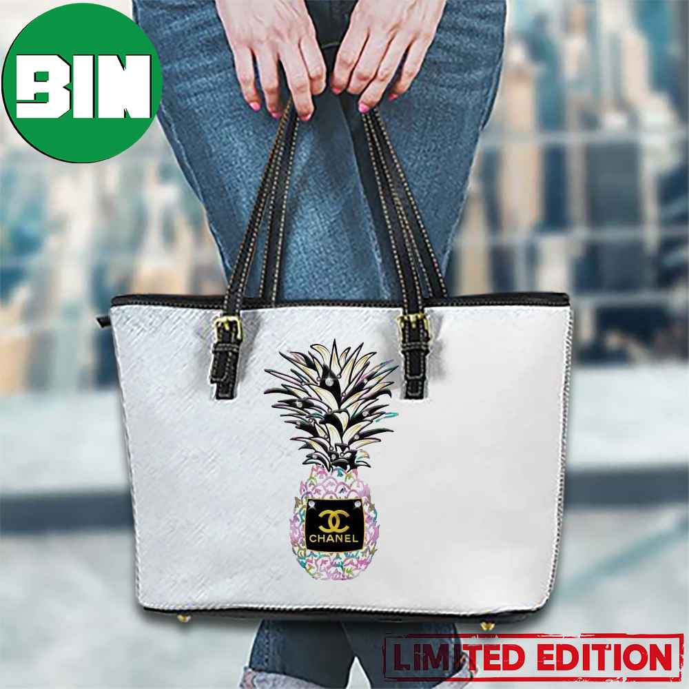 Chanel Pastel Fashion 2023 Pineapple Luxury Leather Tote Bag 2023 Hot  Leather Handbag - Binteez