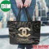 Chanel Logo with Glamorous Jewelry and Accessories Leather Tote Bag Hot 2023  Leather Handbag - Binteez
