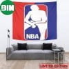 Change The Logo NBA To Nikola Jokic Funny NBA Finals Champions 2023 Art Home Decor Poster-Tapestry