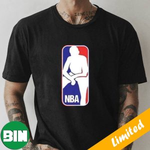 Change The Logo NBA To Nikola Jokic Funny NBA Finals Champions 2023 Fan Gifts T-Shirt