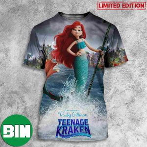 Chelsea Van Der Zee New Character Posters For Dreamworks Ruby Gillman Teenage Kraken 3D T-Shirt