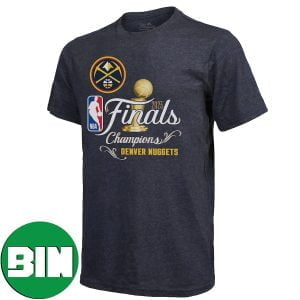 Denver Nuggets Majestic Threads 2023 NBA Finals Champions T-Shirt