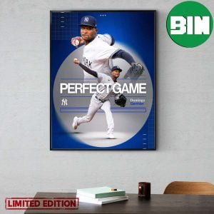 Domingo German Pitches The First Perfect Game Since 2012 MLB Home Decor Poster Canvas