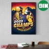 Denver Nuggets NBA Trophy And Signatures Champions NBA Finals 2023 Home Decor Poster-Canvas