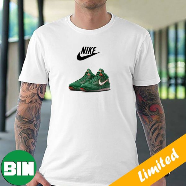 FAMU x Nike LeBron 7 Gorge Green Sneaker T-Shirt