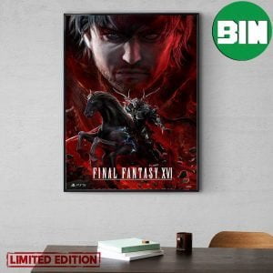 Final Fantasy XVI Now Exclusively On PS5 Square Enix Home Decor Poster Canvas