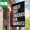 Fuck Biden Flag Fuck Anti Joe Biden Flag Old Retro For Trump Supporters 2 Sides Garden House Flag