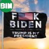 Fuck Biden Flag Support Trump Flag Outdoor Decoration 2 Sides Garden House Flag