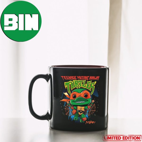 Funko TMNT Mutant Mayhem Movie Michelangelo Pocket Pop And Tee Ceramic Mug