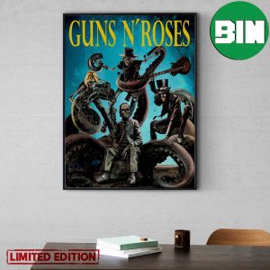 Guns N’ Roses Vigo Spain June 12 2023 Home Decor Poster-Canvas